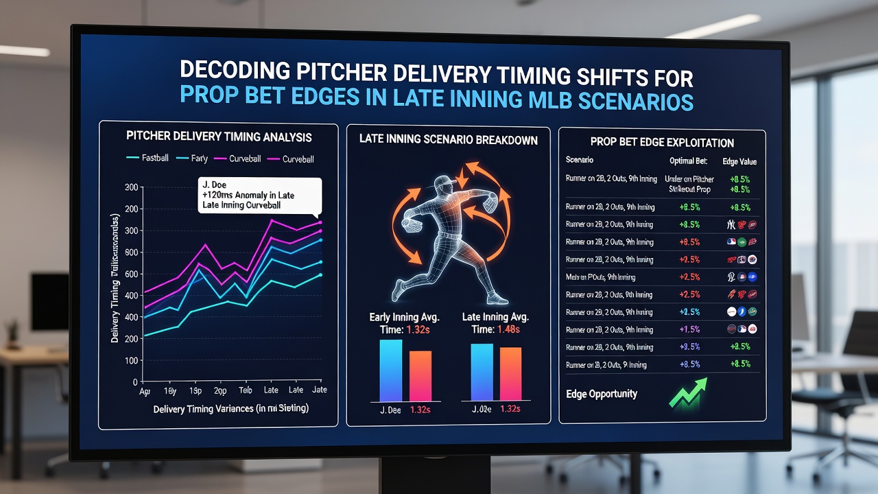 Statistische Auswertung von Timing-Mustern in MLB-Innings