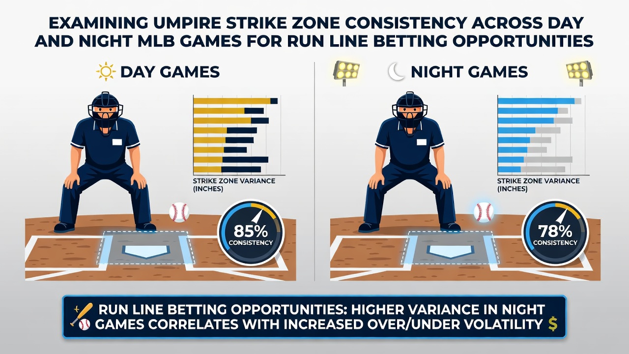 Grafik mit Strike-Raten und Run-Line-Ergebnissen aus MLB-Partien