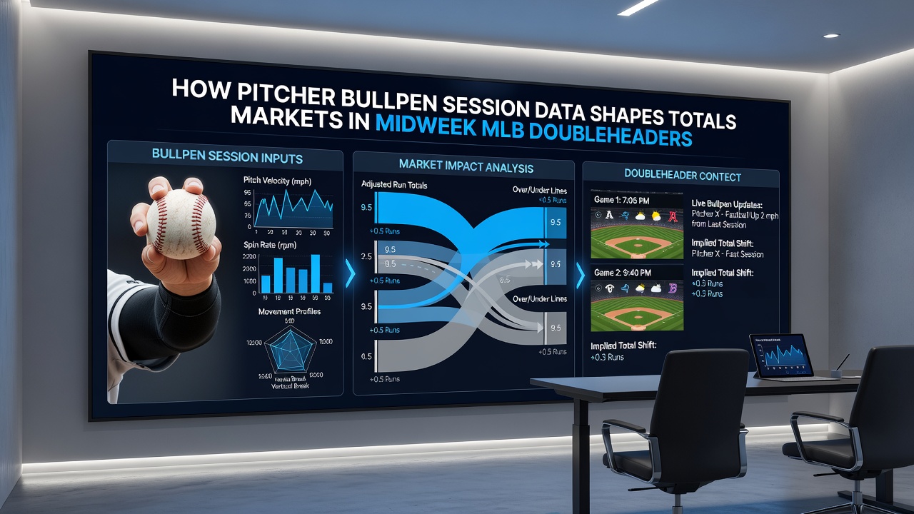 Grafische Darstellung von Pitcher-Performance-Metriken in MLB-Doppelspielen