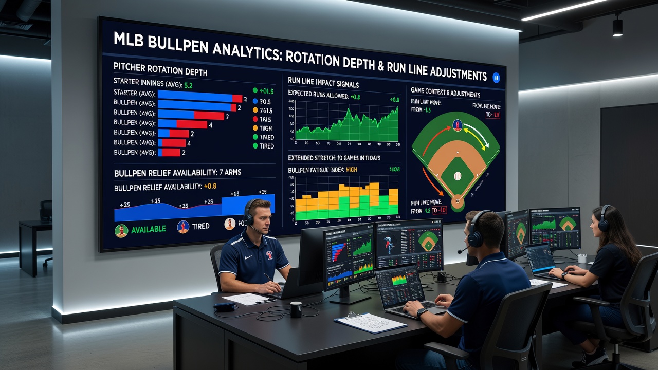 Bullpen Usage Patterns in Extended MLB Series
