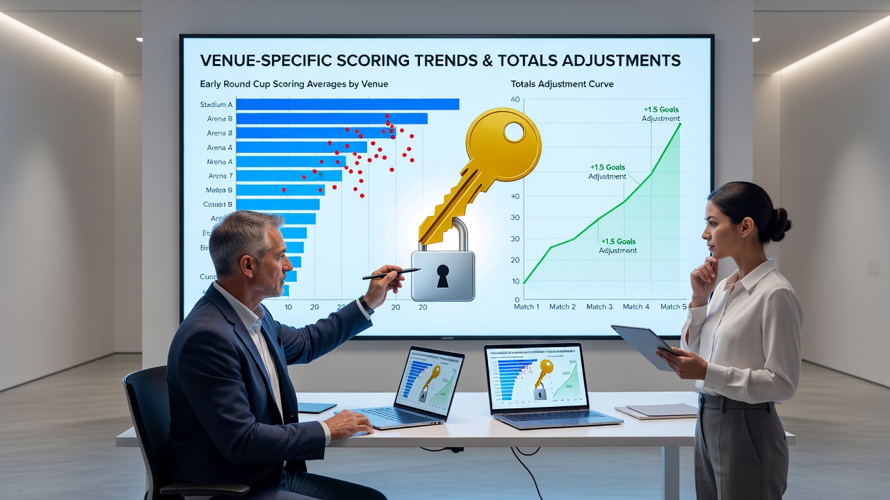 Statistische Auswertung von Cup-Spielen an verschiedenen Spielorten